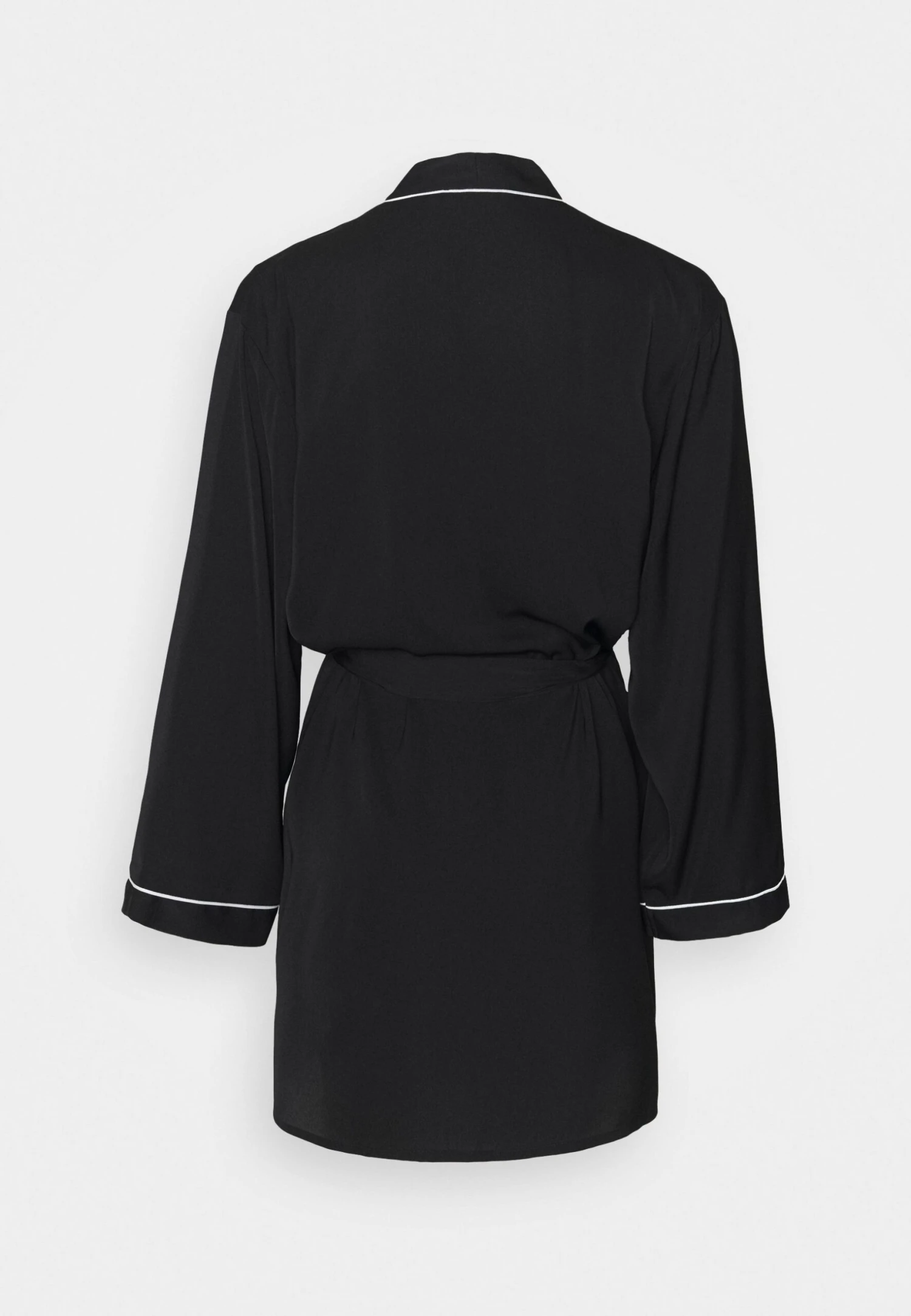 Amanda Satin Dressing GownAccappatoioBlack Donna Intimo notte e Loungewear AN681P05M-Q11