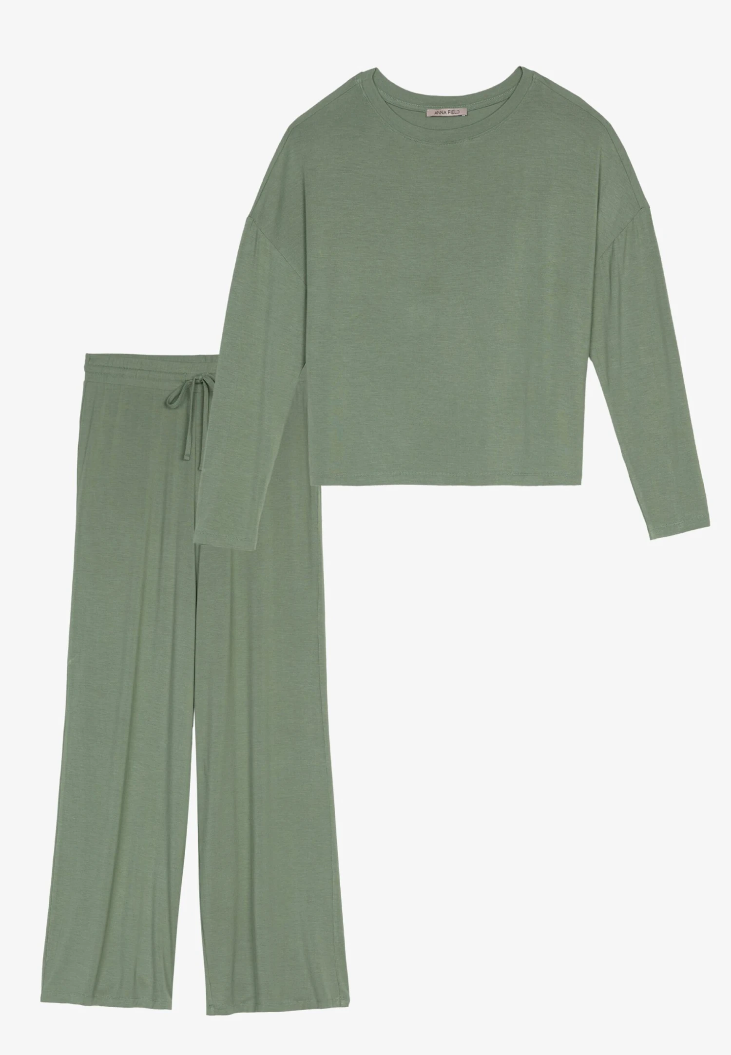 Wide Leg - Pigiama - Khaki