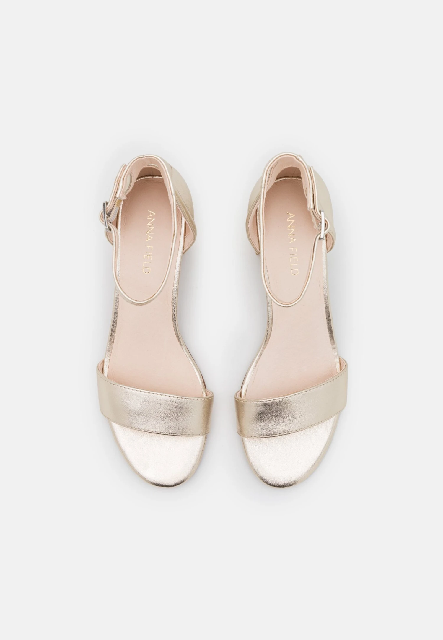 Leather SandaliGold Donna Sandali AN611A19E-F11