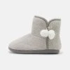 Anna Field Pantofole - Light Grey/White