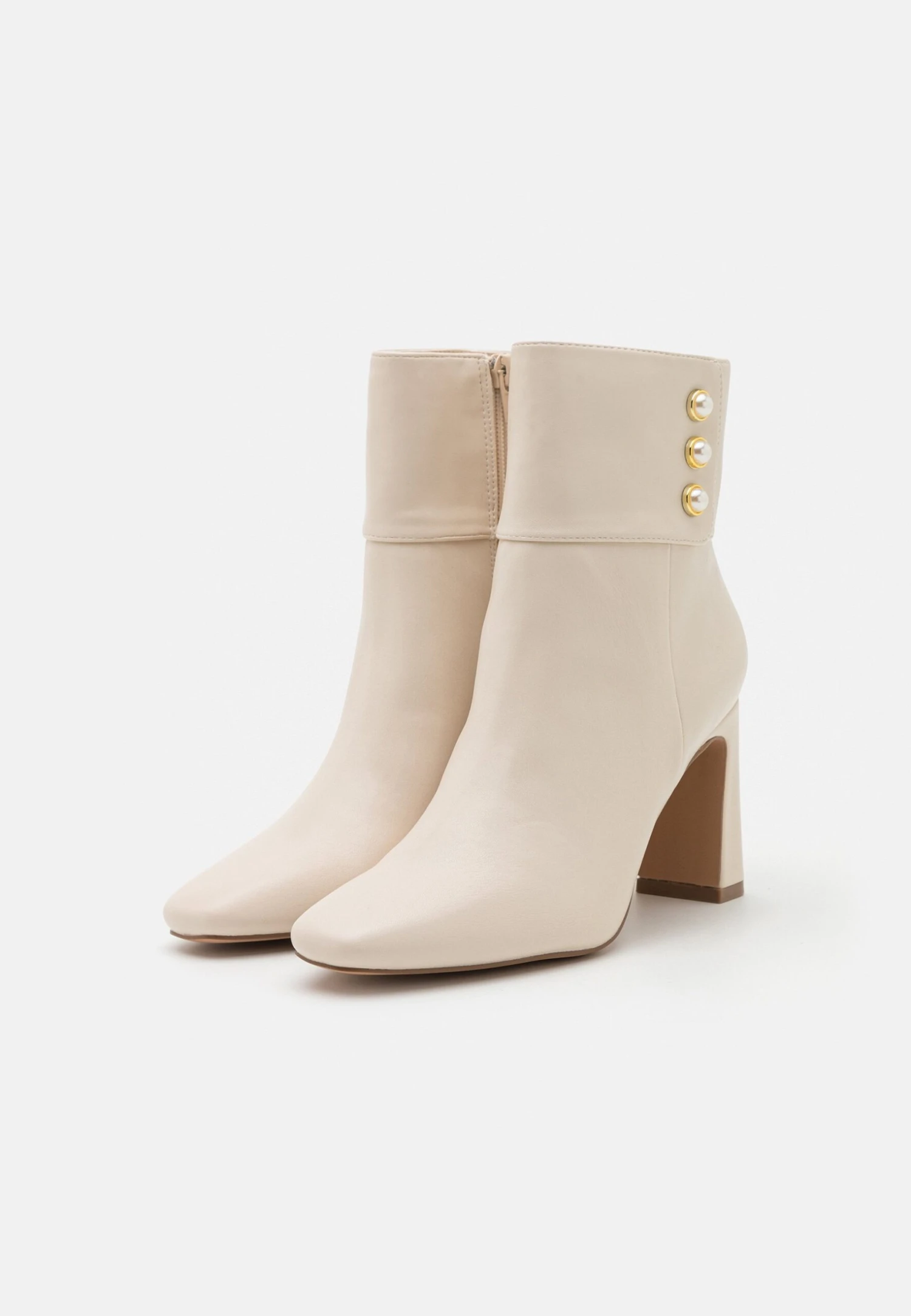 Stivaletti Con Tacco - Beige