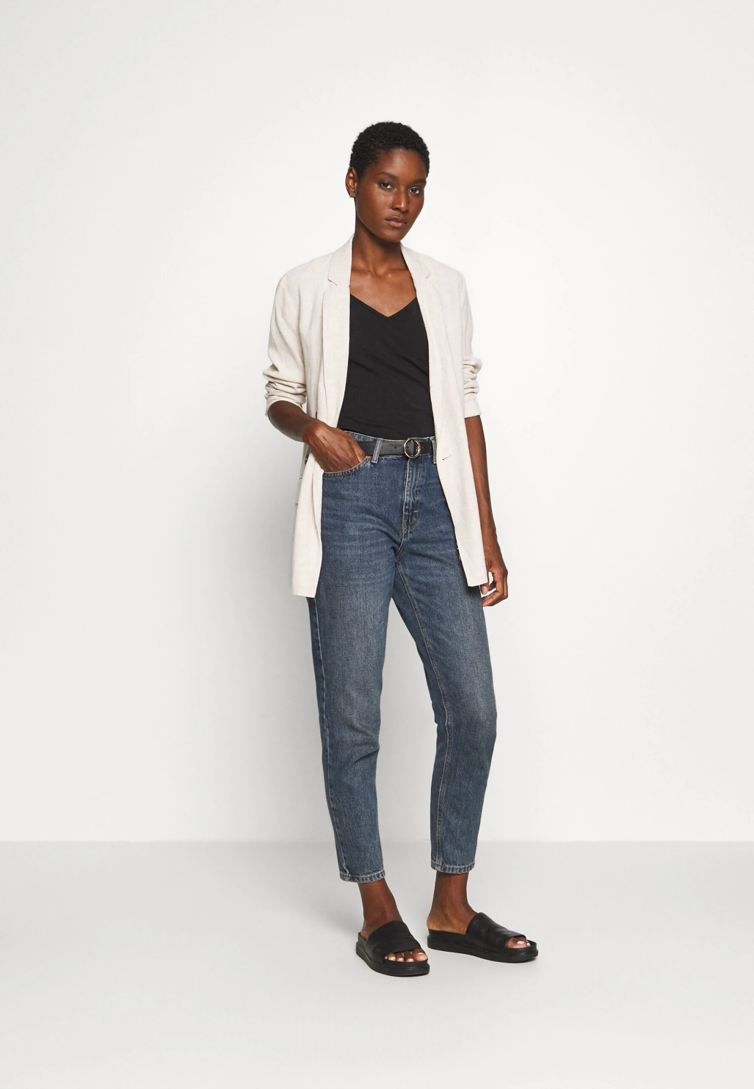 2 PackTopBlack/Black Donna T-shirt e top AN621D0UP-Q11