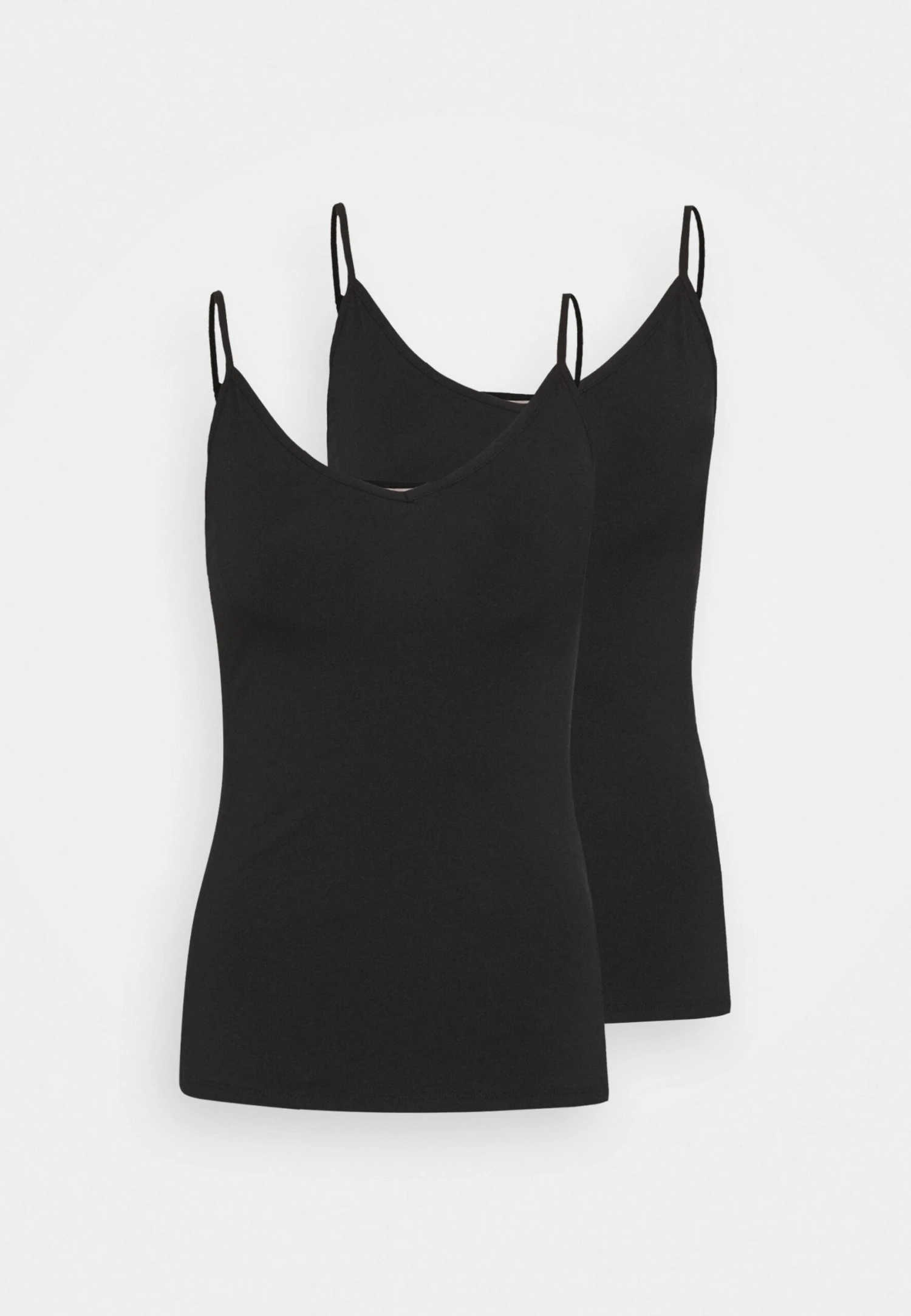 2 PackTopBlack/Black Donna T-shirt e top AN621D0UP-Q11