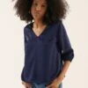 Anna Field CamicettaDark Blue Donna Camicie E Bluse AN621E0AO-K11